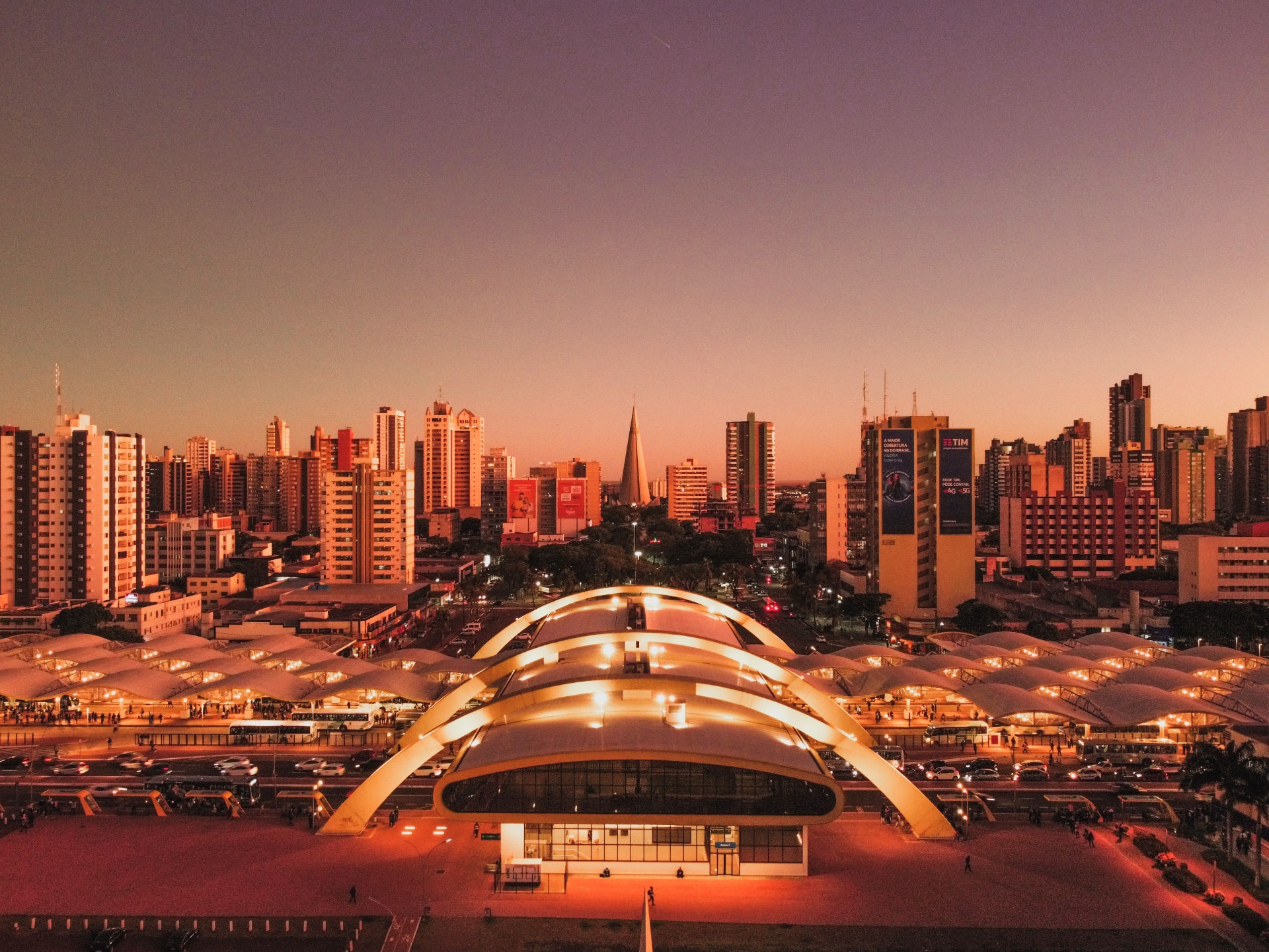Vista panorâmica de Maringá